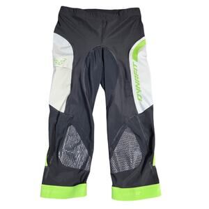 Dynafit Trekking Outdoor Tight Fit Black And‎ Green Pants Size 32 Hiking Riding